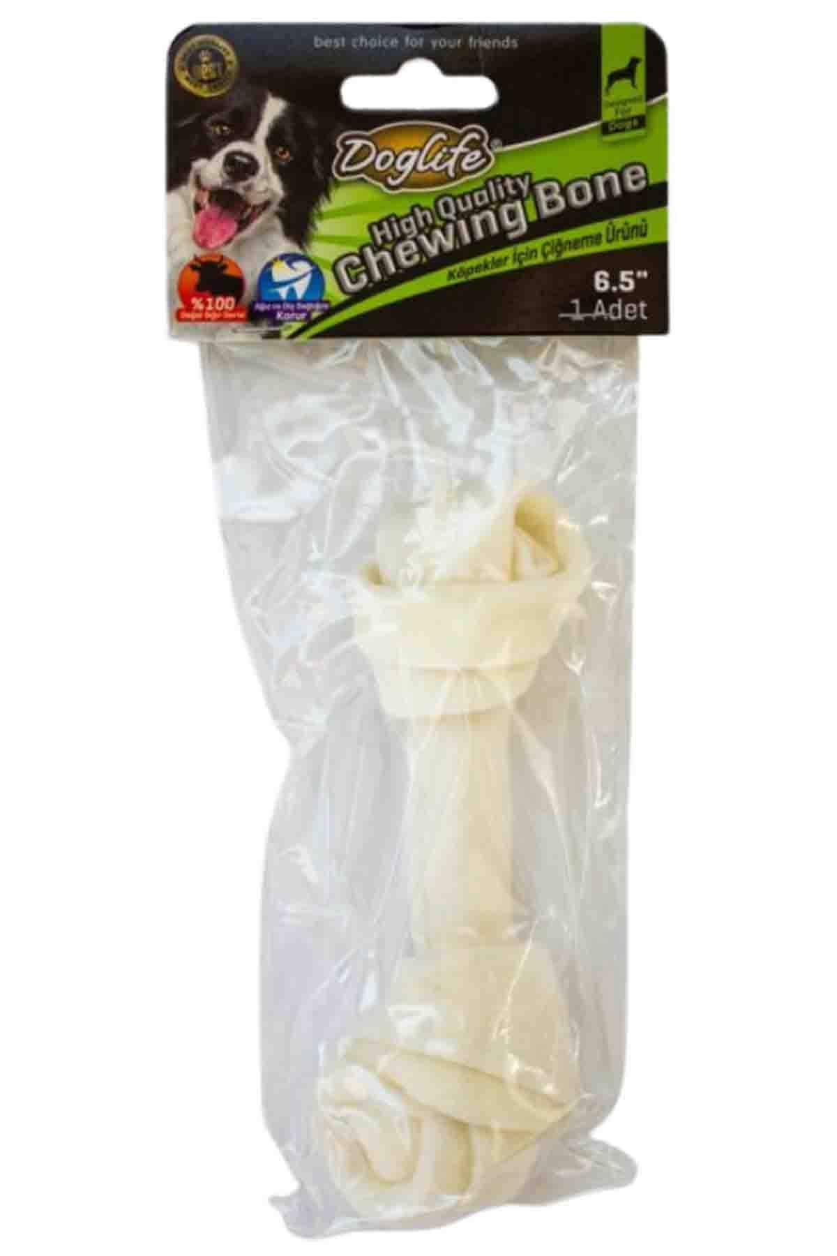 202694-DOGLİFE DÜĞÜMLÜ KEMİK WHİTE 50GR/AD. 1Lİ PAKET