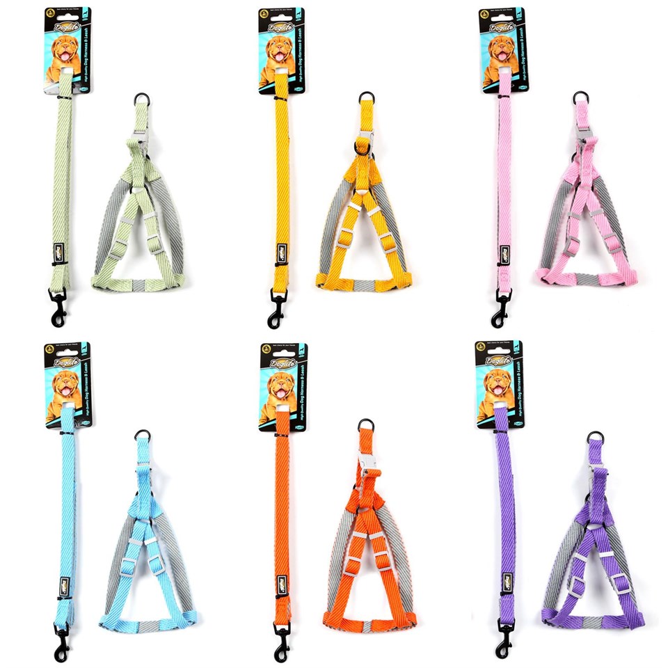 203477-DOGLİFE KÖPEKLER İÇİN COTTON GÖĞÜS TASMASI:+GEZDİRME 1,5CM