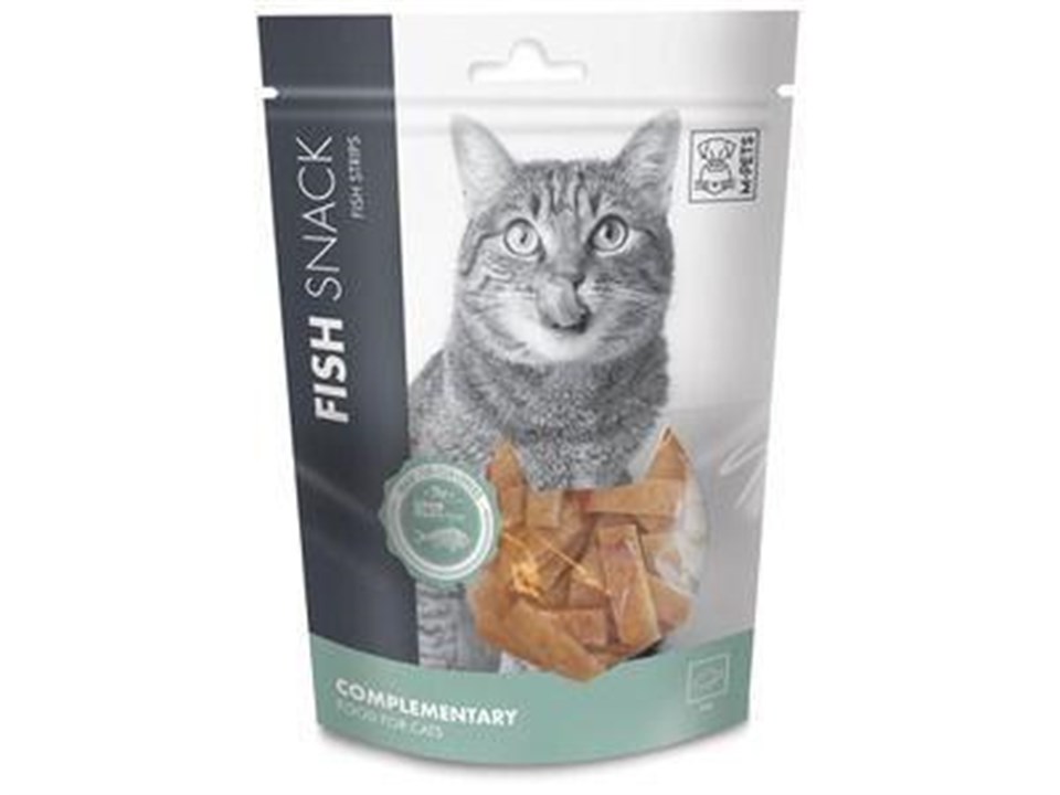 29010315 M-PETS FISH STRIPS KEDİ ÖDÜLÜ 80GR