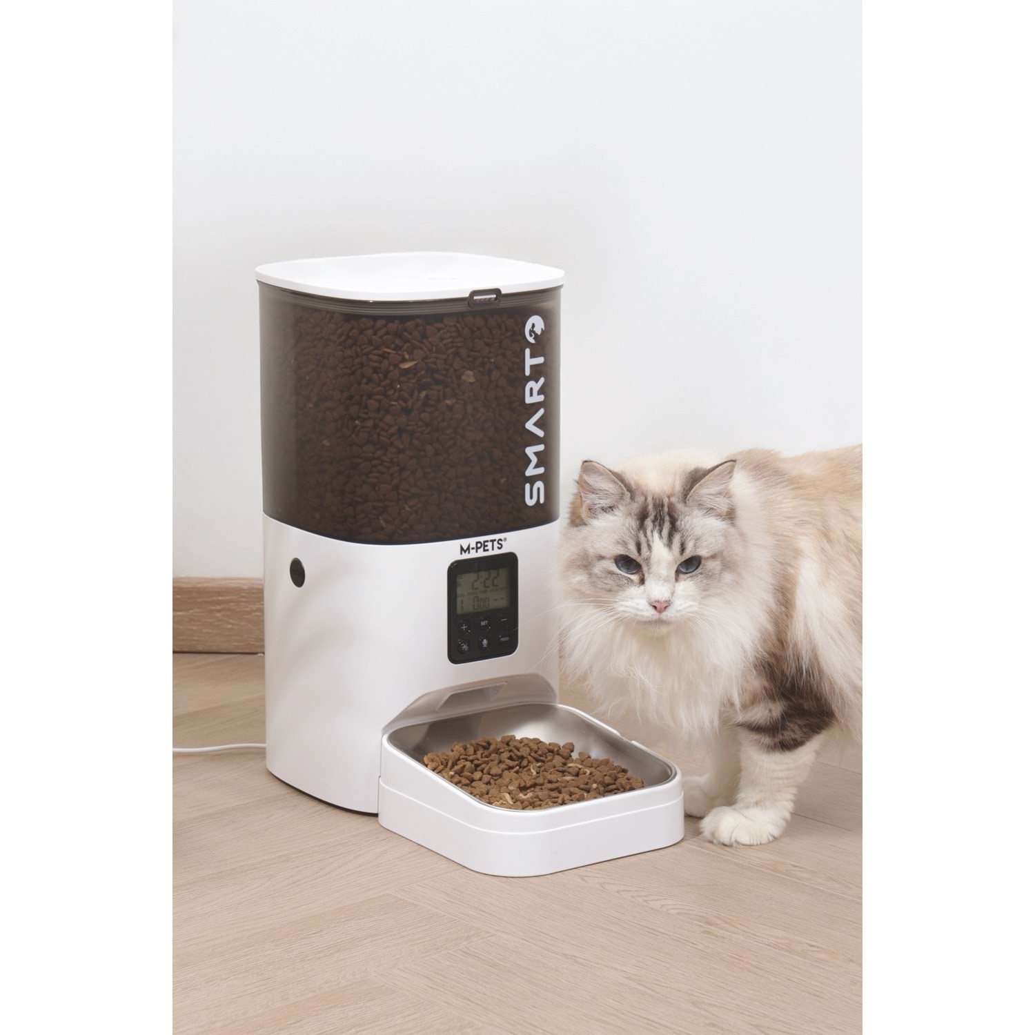 60567899 M-PETS SMARTO M800 OTOMATİK MAMA KABI 6L