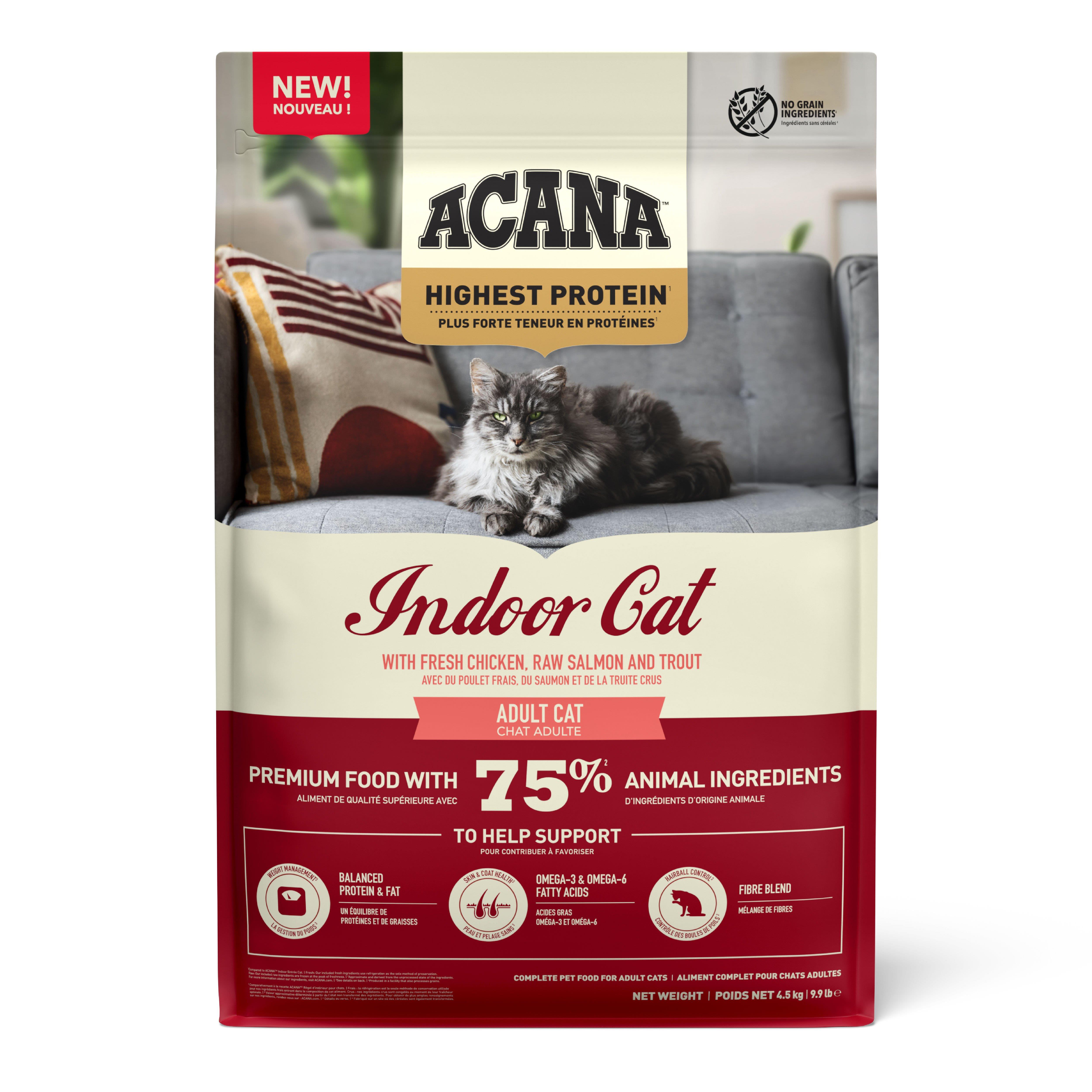 Acana Highest Protein İndoor 4.5 kg Yetişkin Kedi Maması