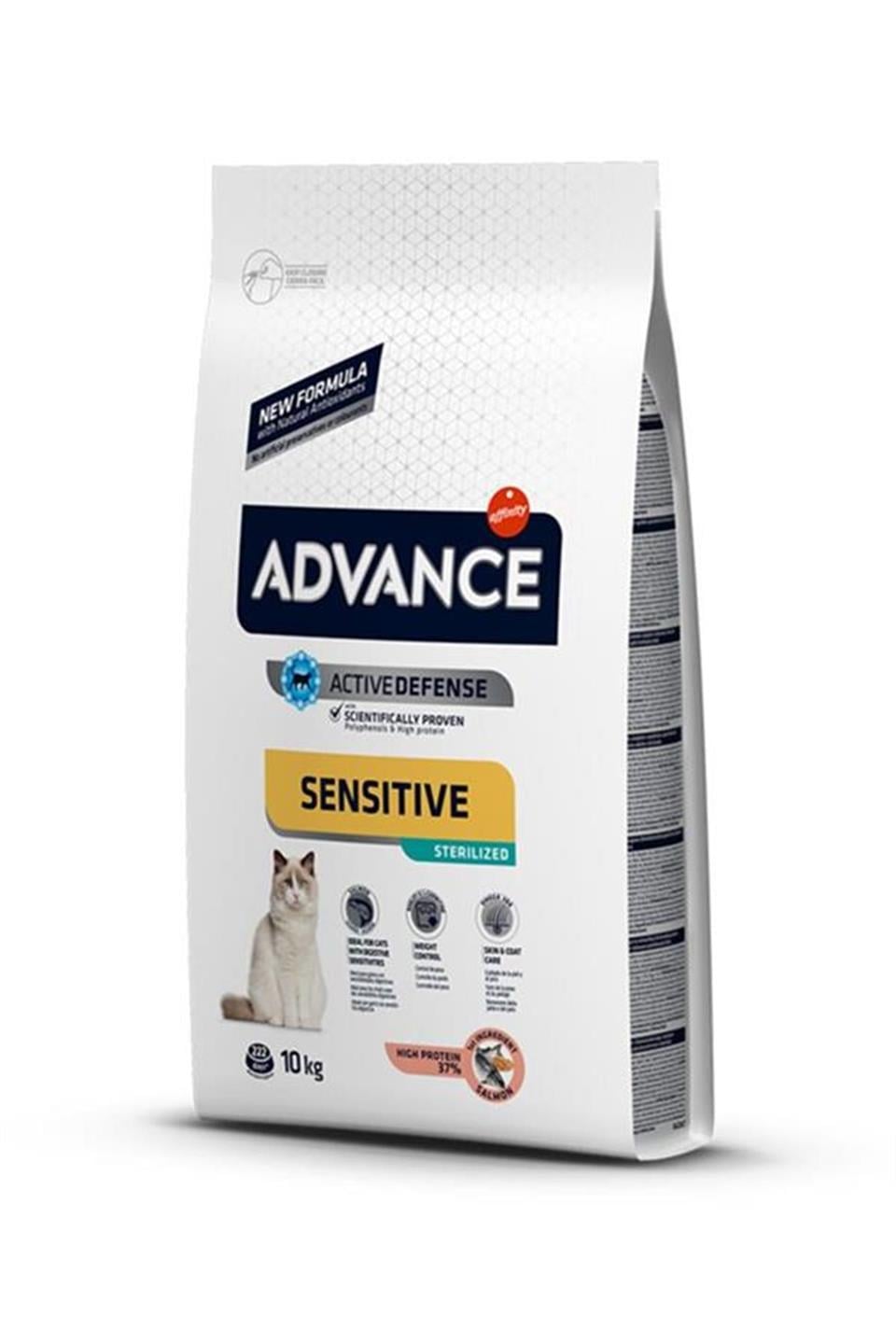Advance Sensitive Somonlu Kısırlaştırılmış Kedi Maması 10kg