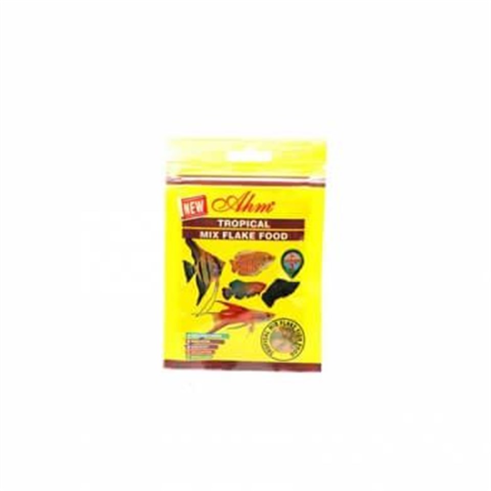 Ahm Tropical Mix Flake Balık Yemi 10gr