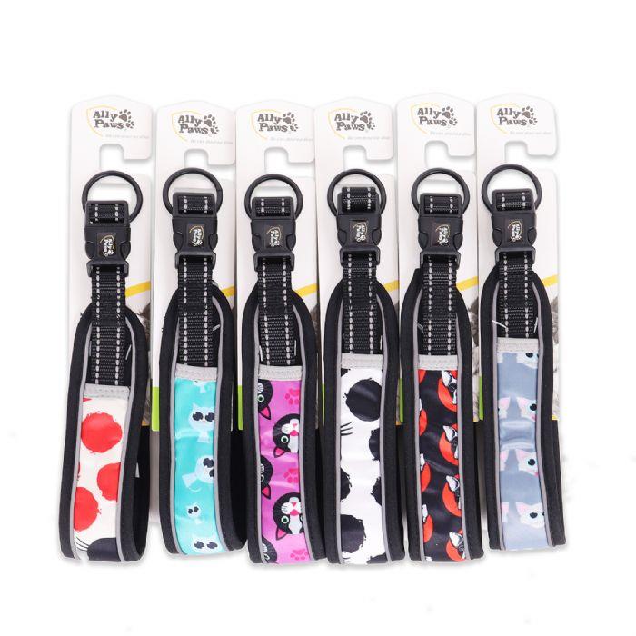 ALLY PAWS DOG COLLAR MEDIUM 2CMX35-50CM