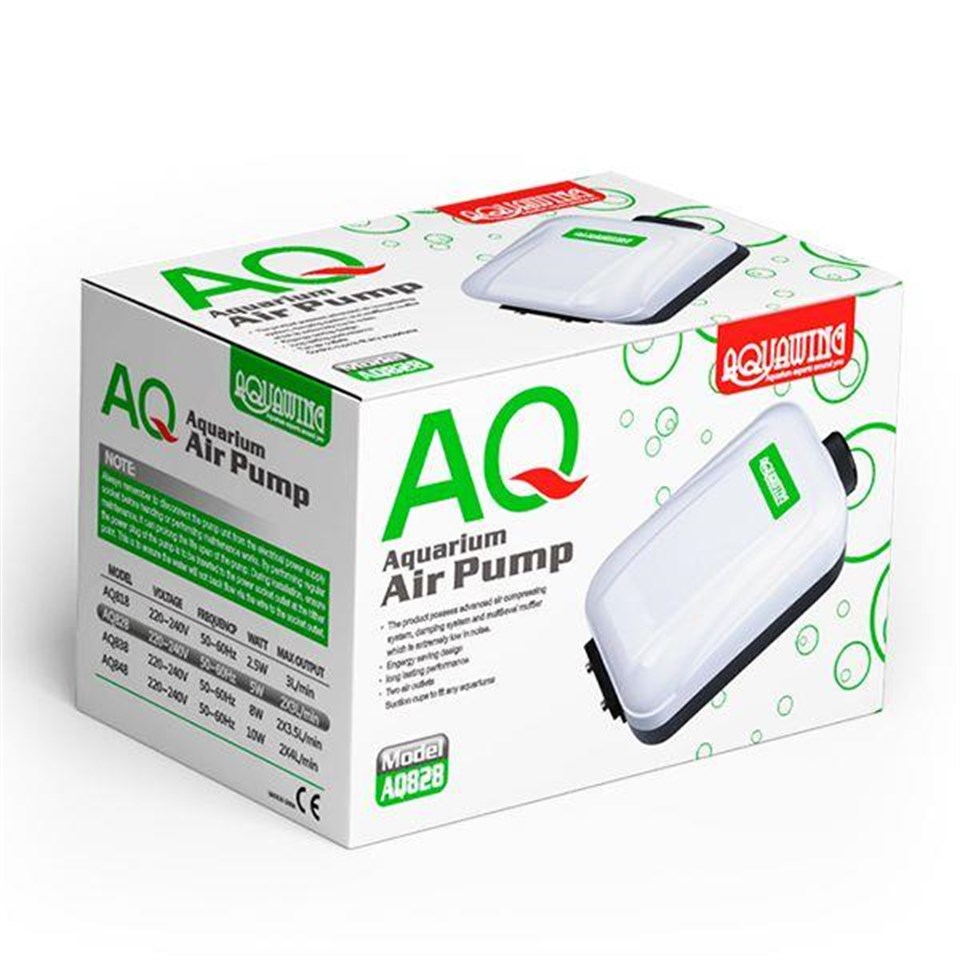 AQ828-AQUAWING ÇİFT ÇIKIŞLI HAVA MOTORU 5W