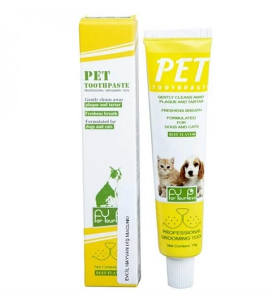 Biftek Aromali Pet Diş Macunu