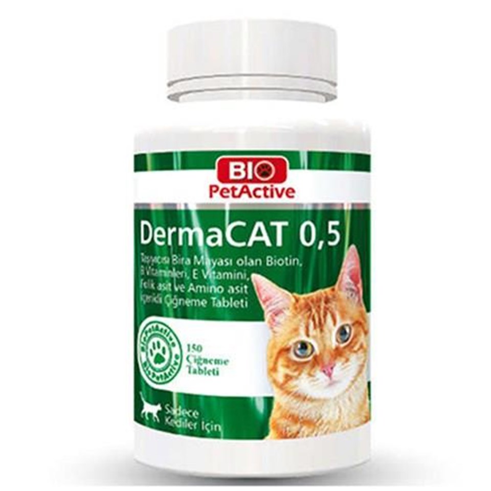 BIO PETACTİVE DERMACAT 75GR 150TABS