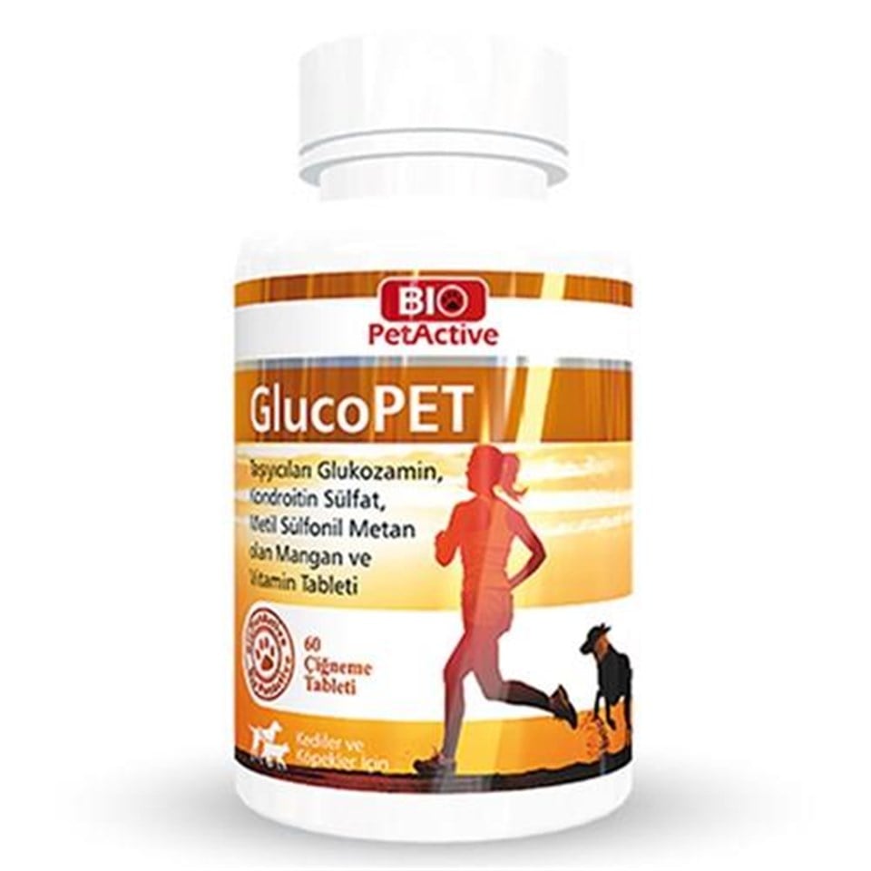 BIO PETACTİVE GLUCOPET 90GR 60TABS