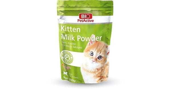 BIO PETACTİVE KİTTEN MİLK POWDER 200GR KEDİ SÜT TOZU