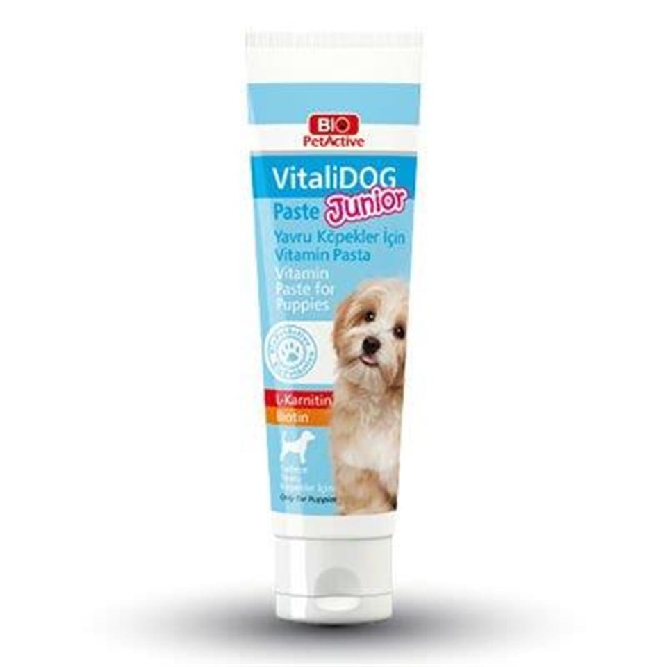 BIO PETACTİVE VİTALİDOG JUNİOR PASTE 100ML