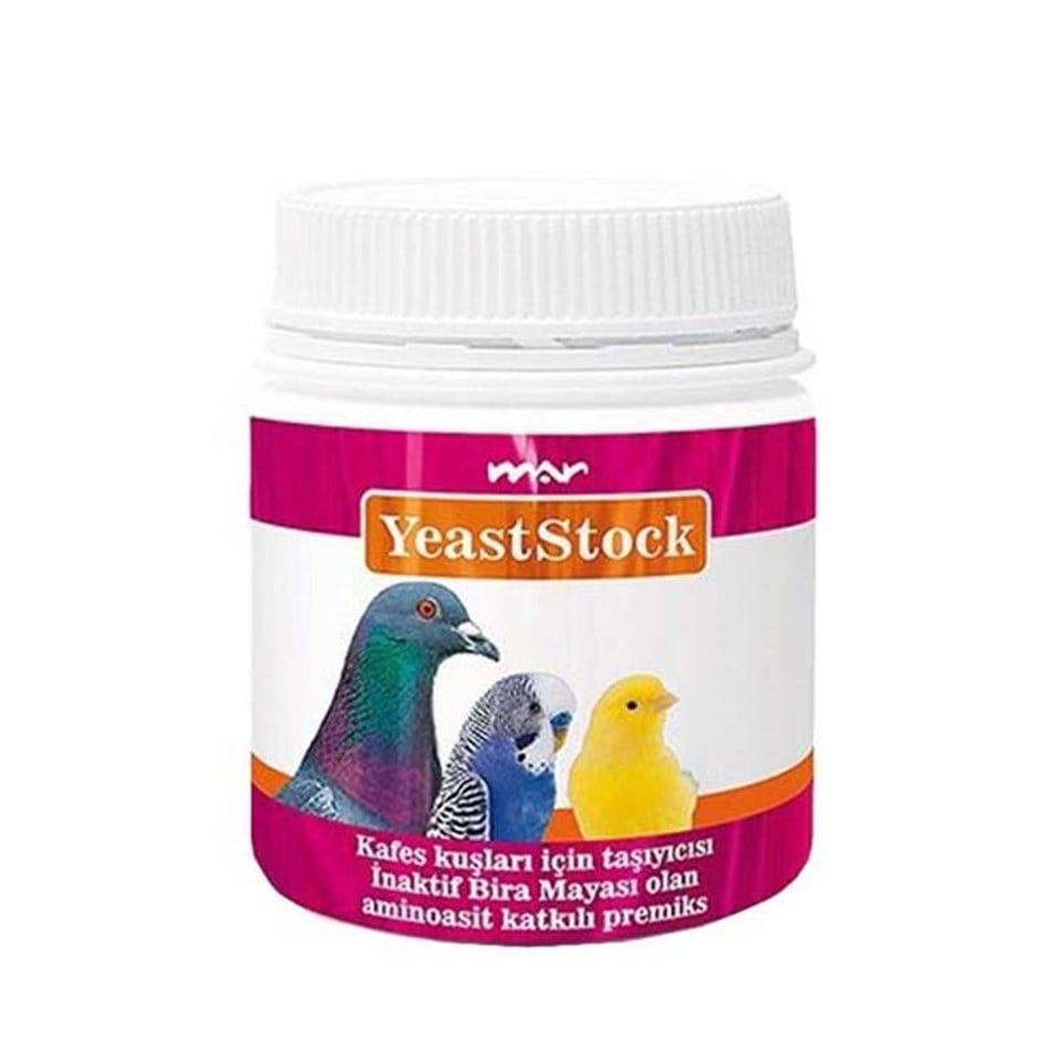 BIO PETACTİVE YEASTSTOCK KUŞLAR İÇİN BİRA MAYASI-AMİNOASİT 250GR