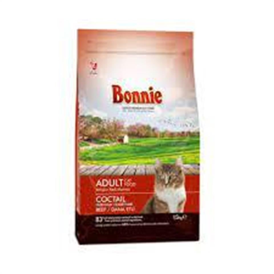 BONNIE 1,5KG ADULT CAT MULTICOLOR BEEF