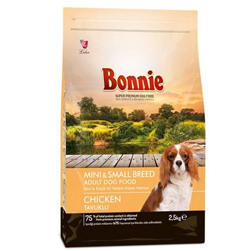 BONNIE 2,5KG ADULT DOG SMALL BREED CHICKEN
