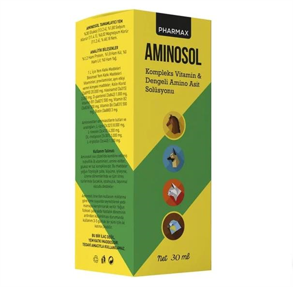 Canvit Aminosol Vitamin Ve Aminoasit Solüsyonu 30 Ml