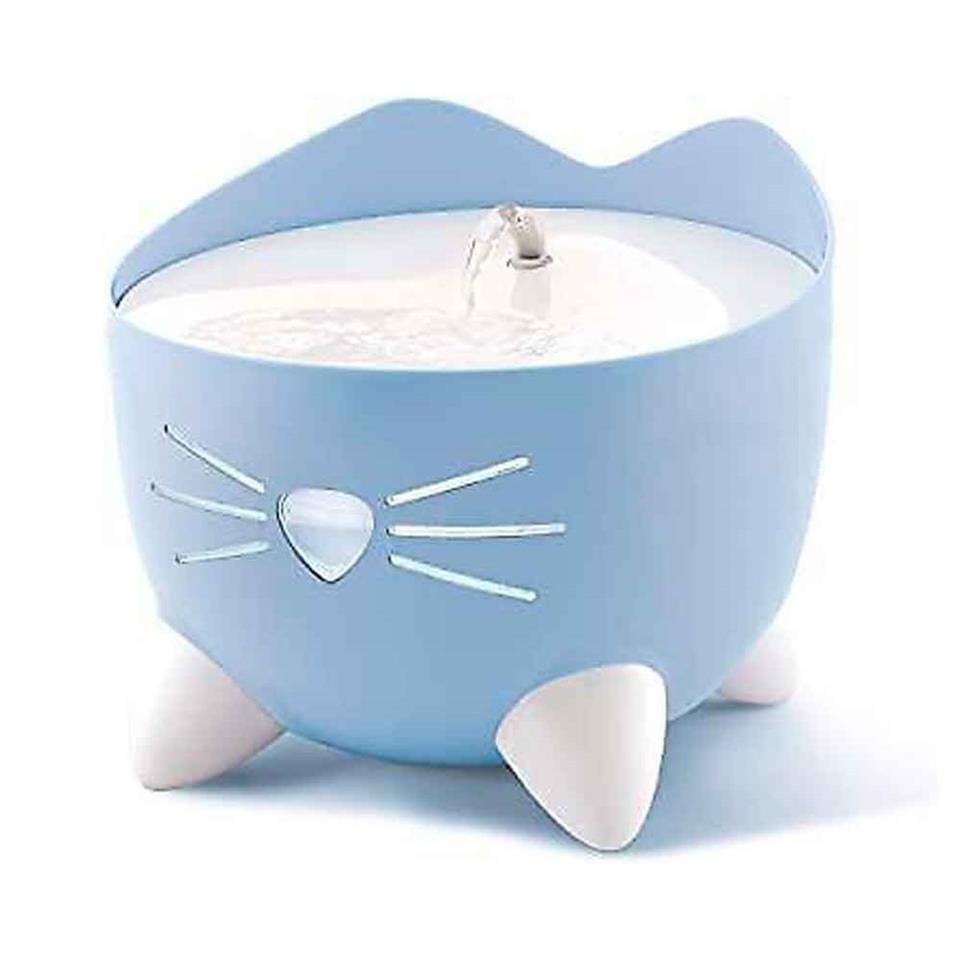Catit Pixi Fountain Led Seviye Göstergeli Otomatik Kedi Su Sebili Mavi 2Lt