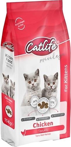 Catlife Tavuklu 15 kg Yavru Kedi Maması