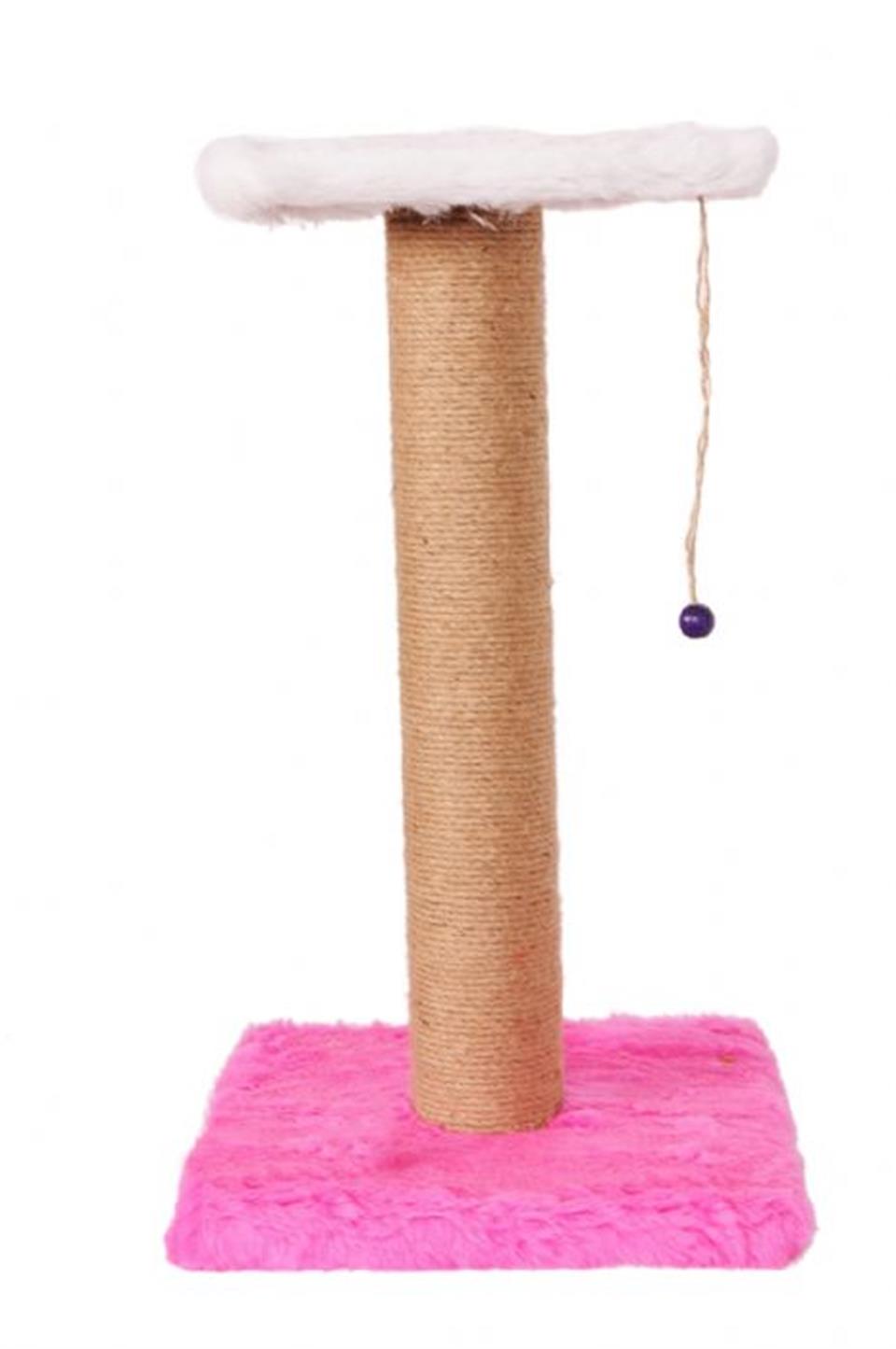 CT07P-CATLİFE TABLALI TIRMALAMA 58CM PEMBE