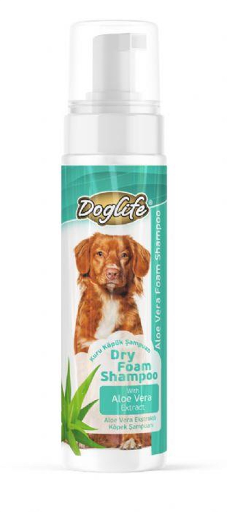 DLCA05-DOGLİFE ALOE VERA ÖZLÜ KURU KÖPÜK ŞAMPUAN 200ML