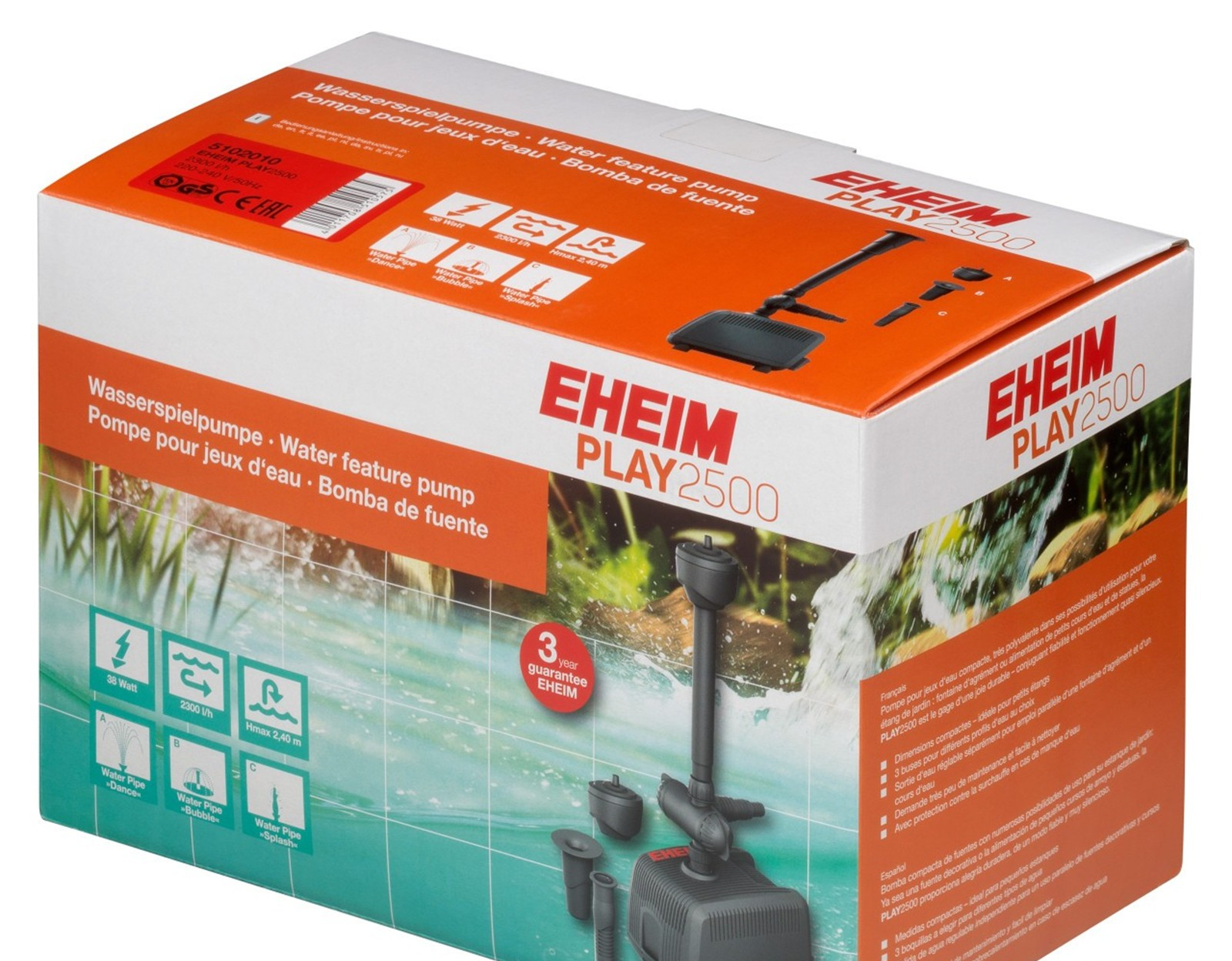 Eheim Pond Play 2500 Havuz Kafa Motoru
