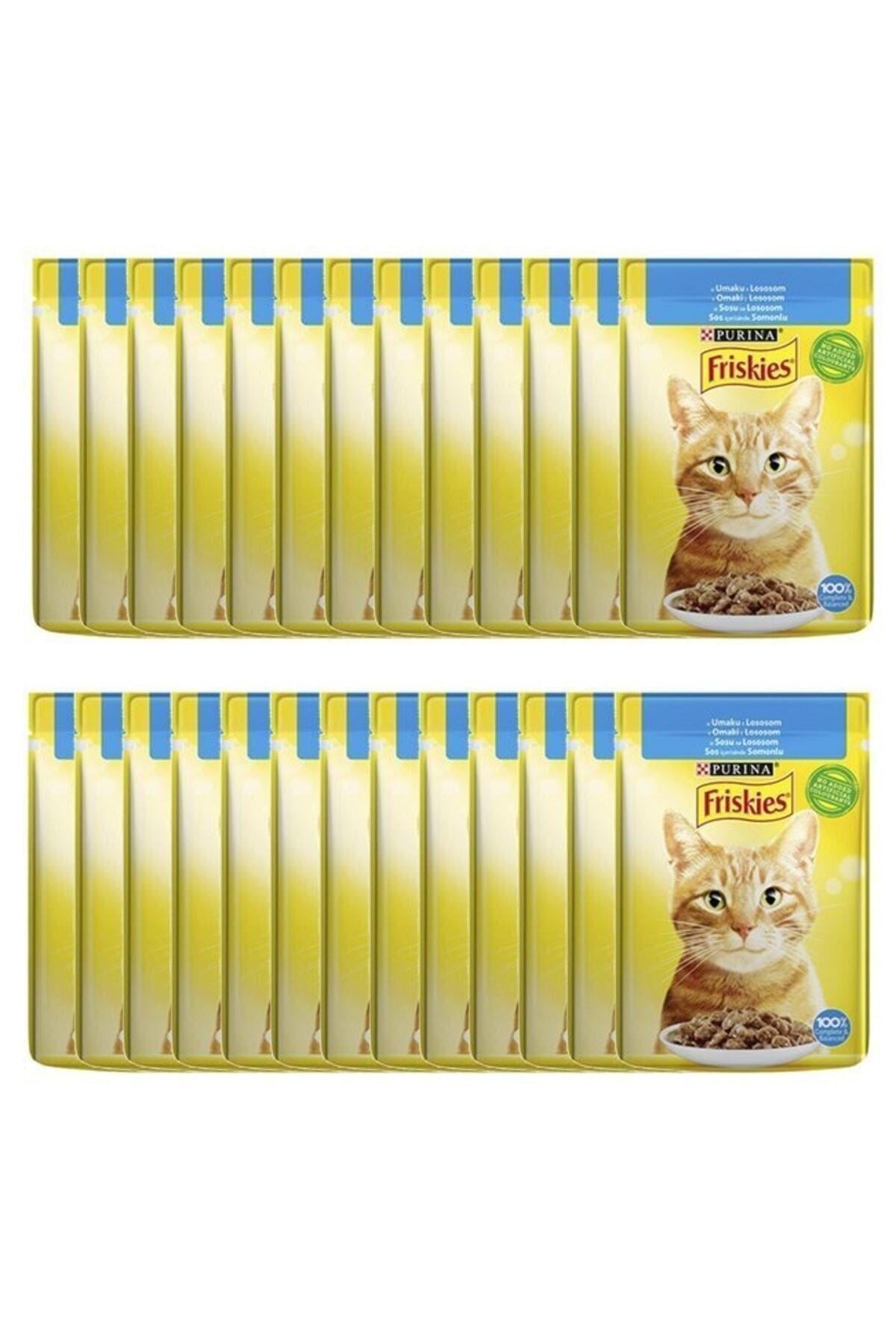 Friskies Somonlu 85 gr 26'lı Yetişkin Kedi Yaş Maması