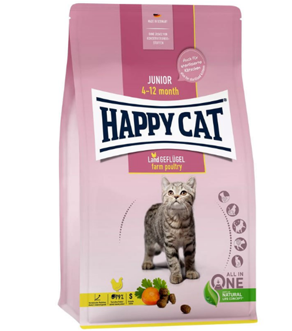 Happy Cat Junior Land Geflugel 10 Kg