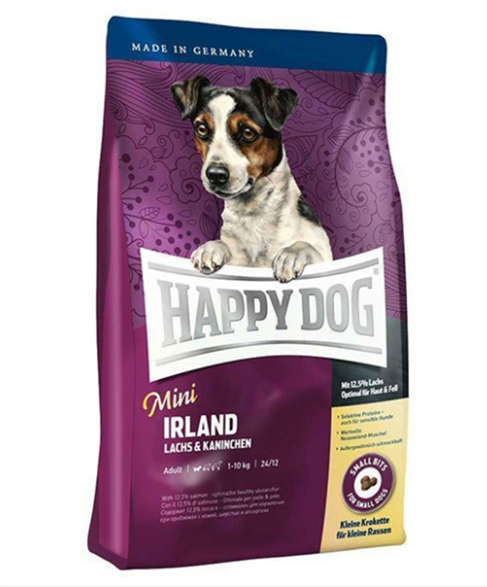 Happy Dog Mini Ireland Somonlu Tavşanlı 4 Kg