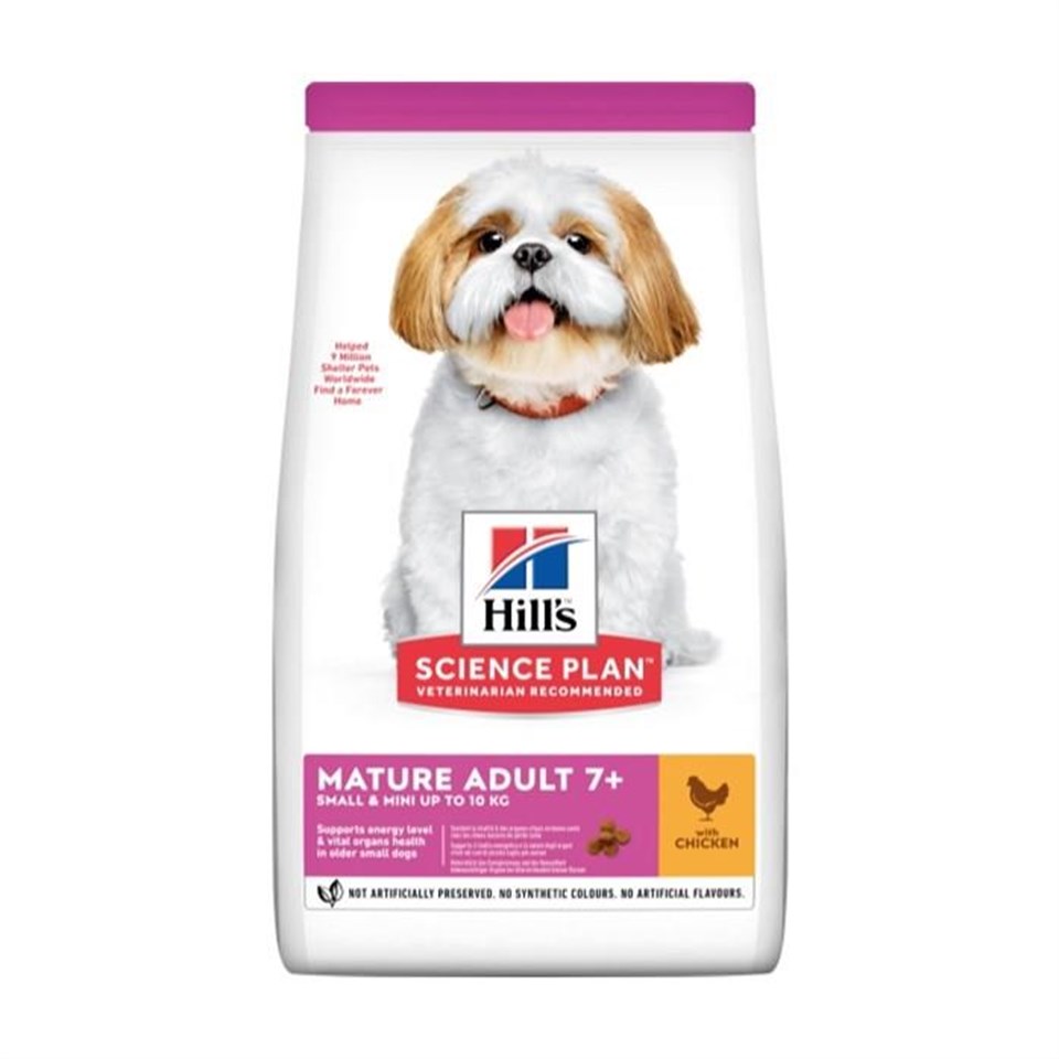 Hill's Tavuklu +7 1.5 Kg Small-Mini Yaşlı Kuru Köpek Maması