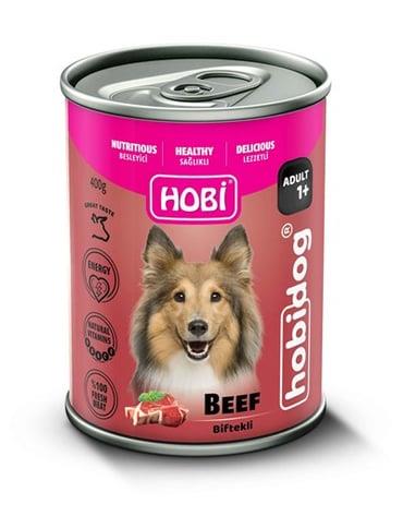 Hobi Hobidog Biftekli 400 gr Yetişkin Konserve Köpek Maması