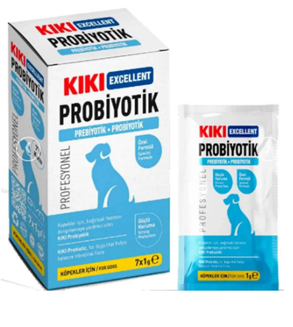 KIKI Excellent Köpek İçin Probiyotik Toz 7x1 GR
