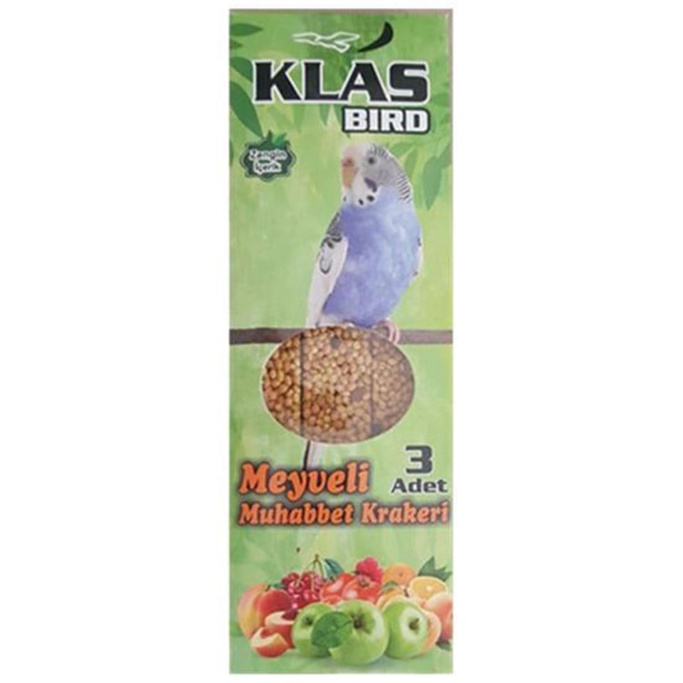 KLAS BIRD 3LÜ MEYVALI MUHABBET KRAKERİ 