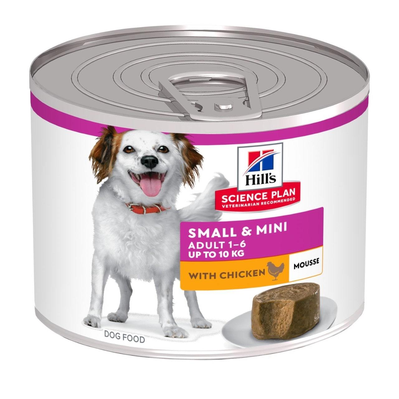 Küçük ve Mini Irk Yetişkin Köpek Mousse Tavuklu