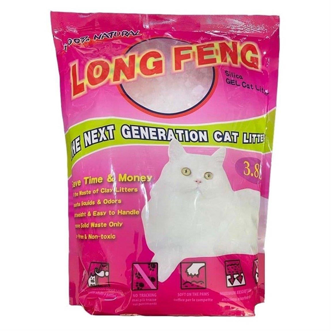 Long Feng Extra Kristal Silica Kedi Kumu 3.8 Lt 9lu 