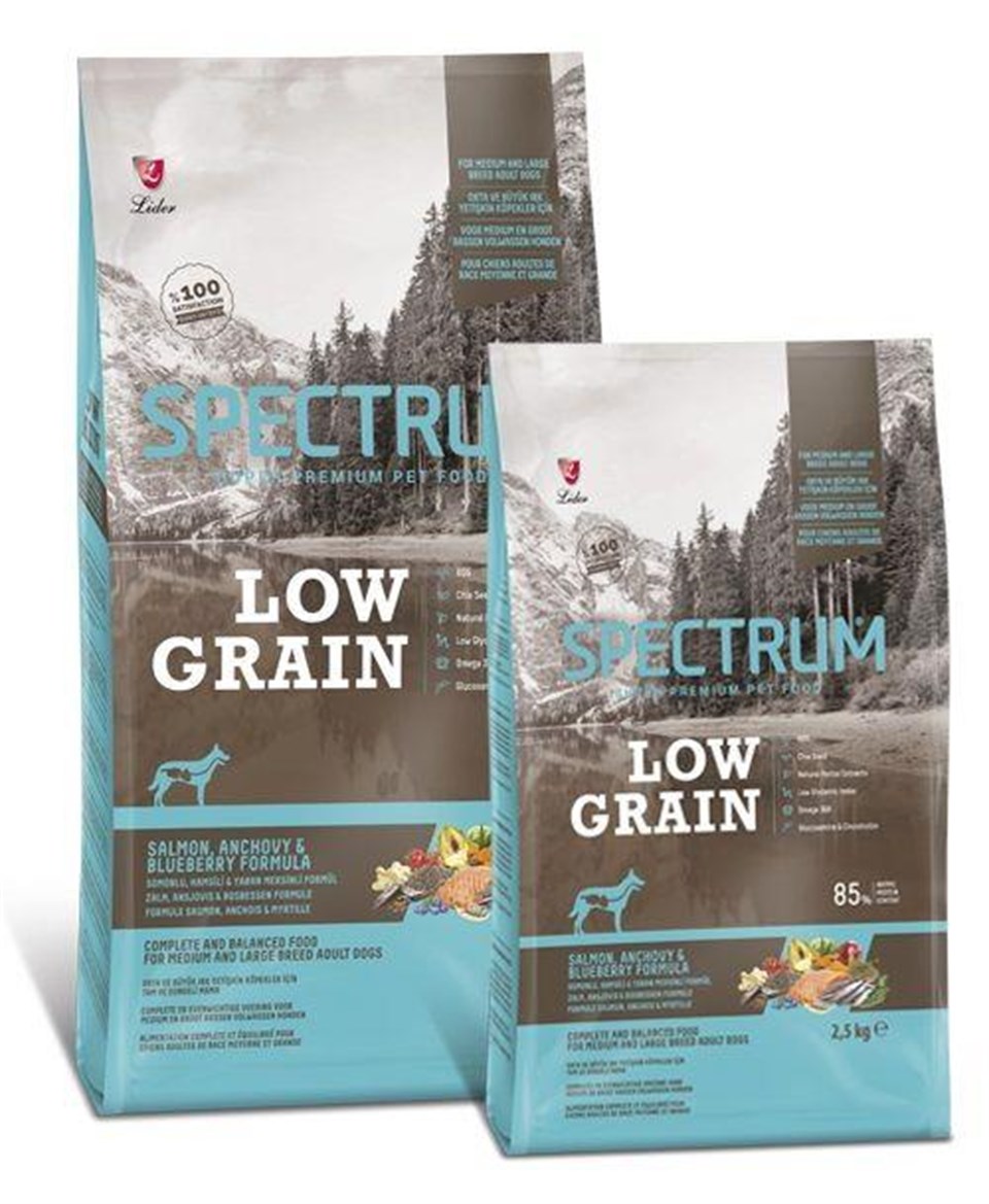 LOW GRAIN 2,5KG ADULT DOG M&L BREED SALMON&ANCHOVY