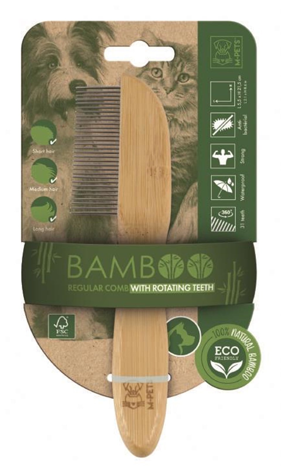 M-PETS BAMBOO TARAK