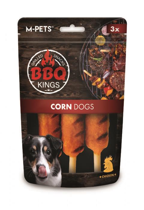 M-PETS BBQ KINGS CORN DOGS CHICKEN ÖDÜL 90GR