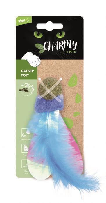 M-PETS CHARMY FIREFLY CATNİPLİ KEDİ OYUNCAĞI BLUE