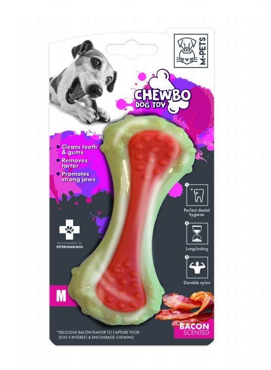 M-PETS Chewbo Choppy Dental Et Aromalı Köpek Oyuncağı Medium