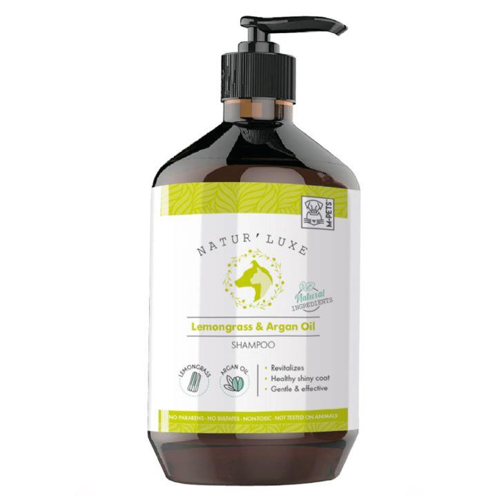 M-PETS NATURLUXE DOG SHAMPOO LEMONGRASS & ARGAN OIL 500ML