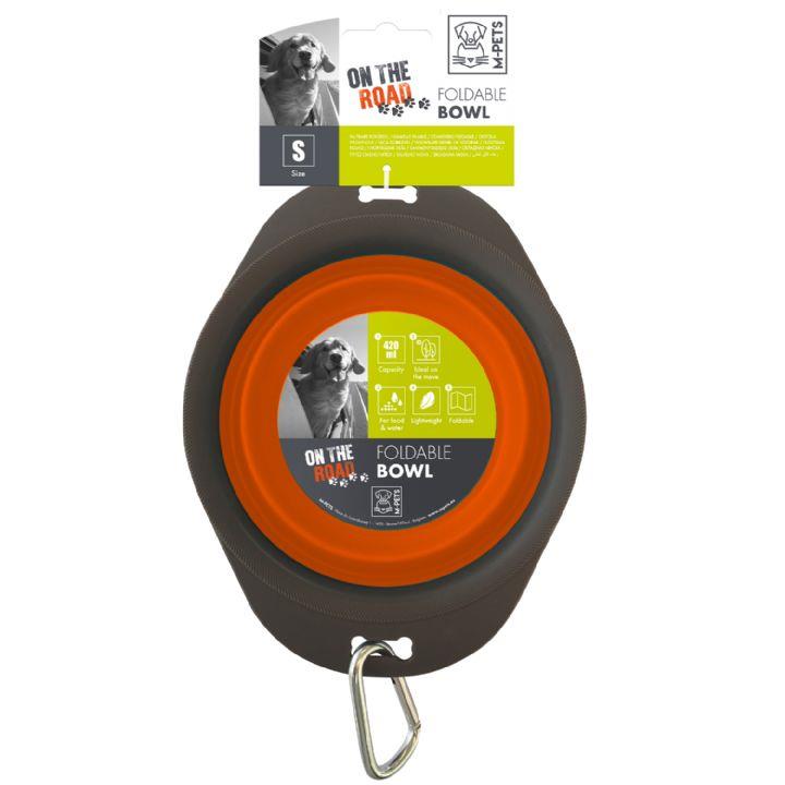 M-PETS ON THE ROAD KATLANABİLEN MAMA KABI (S) 420ML
