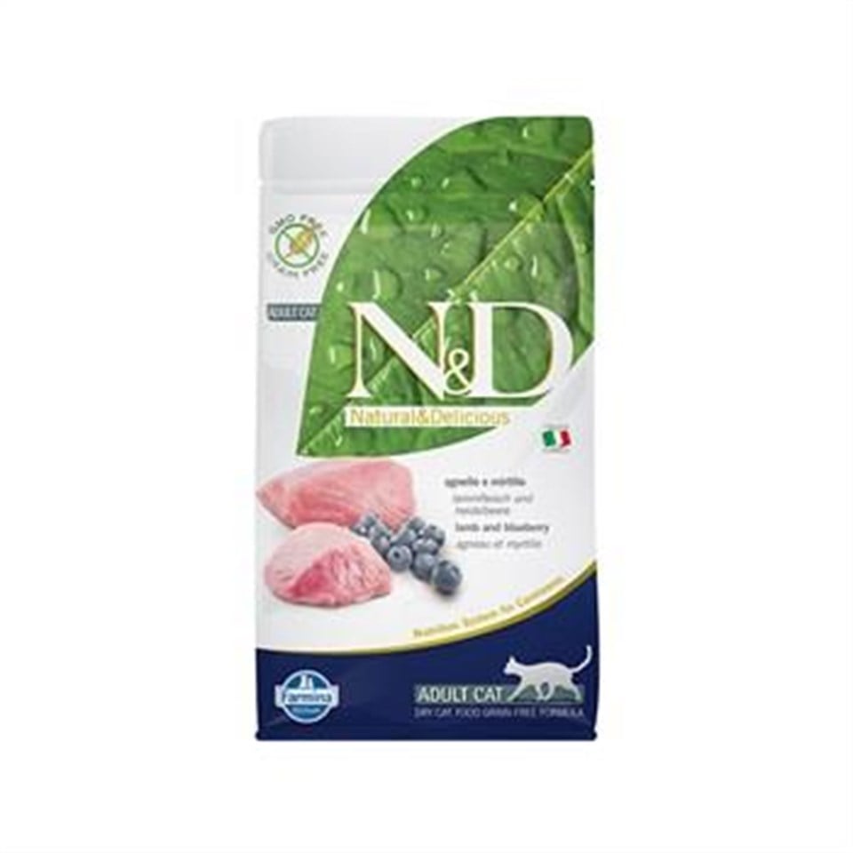ND  PRİME KUZU YABAN MERSİNİ ADULT CAT 1,5KG