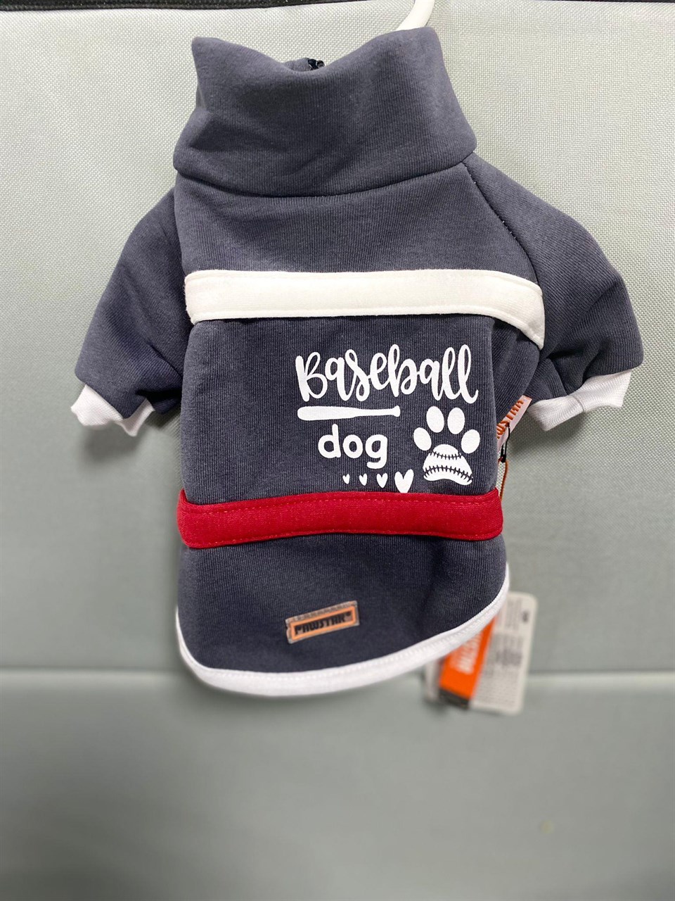 PAWSTAR GREY BASEBALL -S