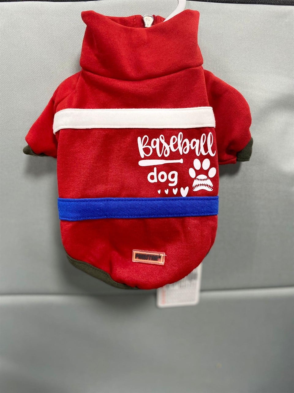 PAWSTAR REDBASEBALL -S