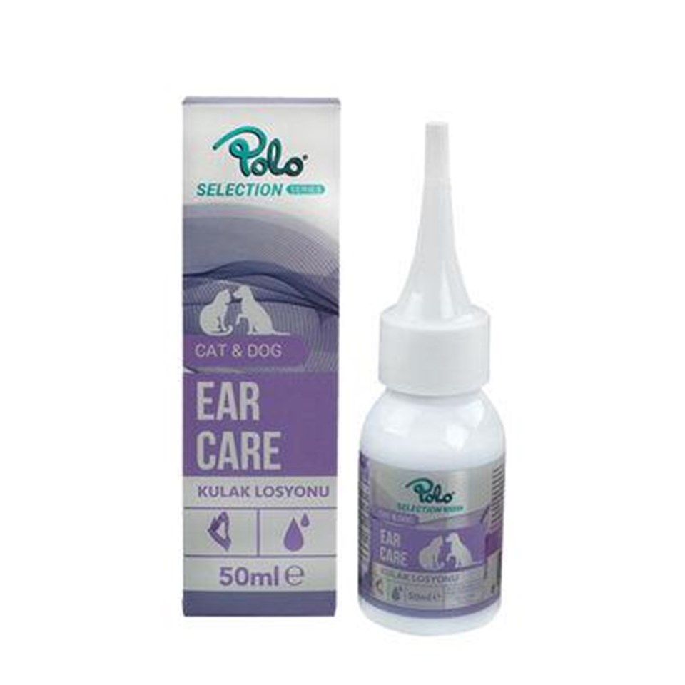 Polo  Ear Care Kedi ve Köpek Kulak Losyonu 50 ML