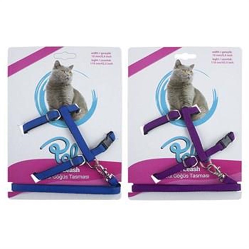 Polo kedi göğüs tasması
