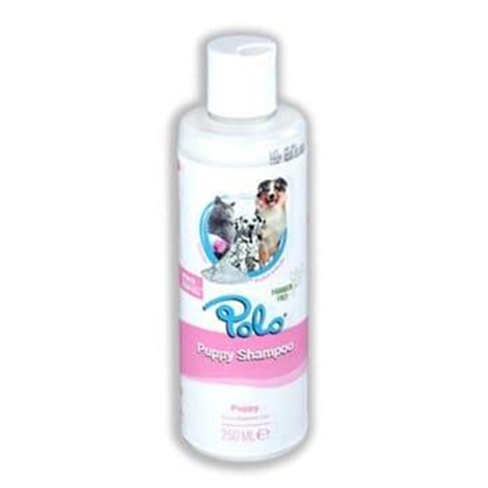 Polo  puppy pudra kokulu yavru kedi ve köpek şampuanı 250 ml