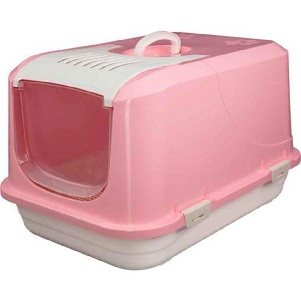 PROCAT PEMBE KAPALI SMALL KEDİ TUVALETİ
