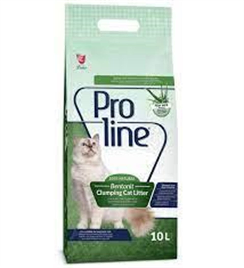 PROLİNE 10LT İNCE ALOE VERA BENTONIT KEDI KUMU