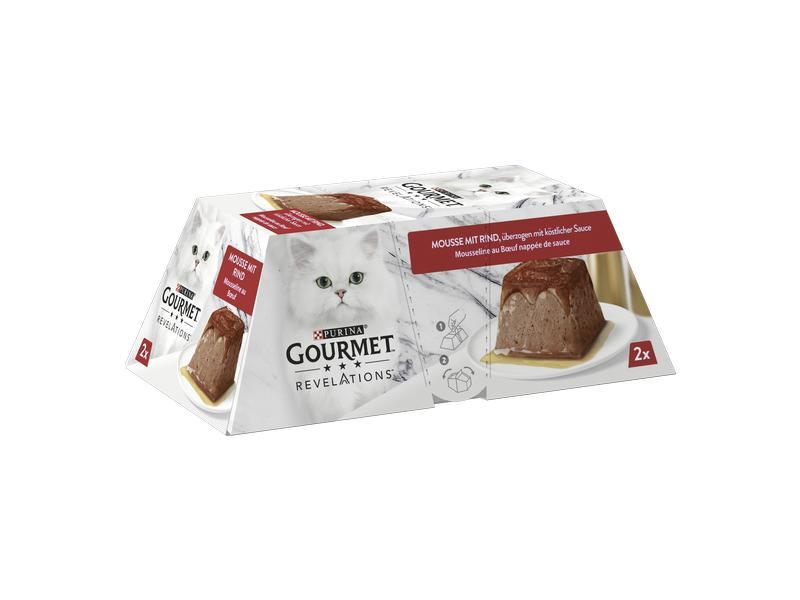 Purina Gourmet Revelations Sığır Etli Kedi Yaş Maması 2x57gr