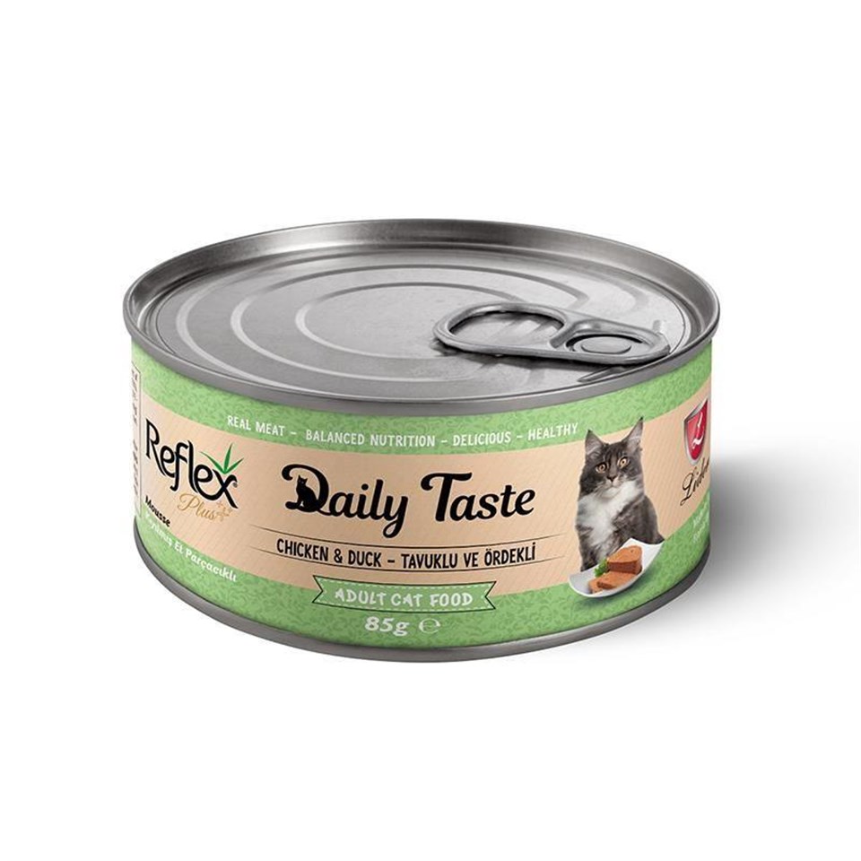 REFLEX DAİLY TASTE MOUSSE WİTH CHİCKEN & DUCK 85 GR