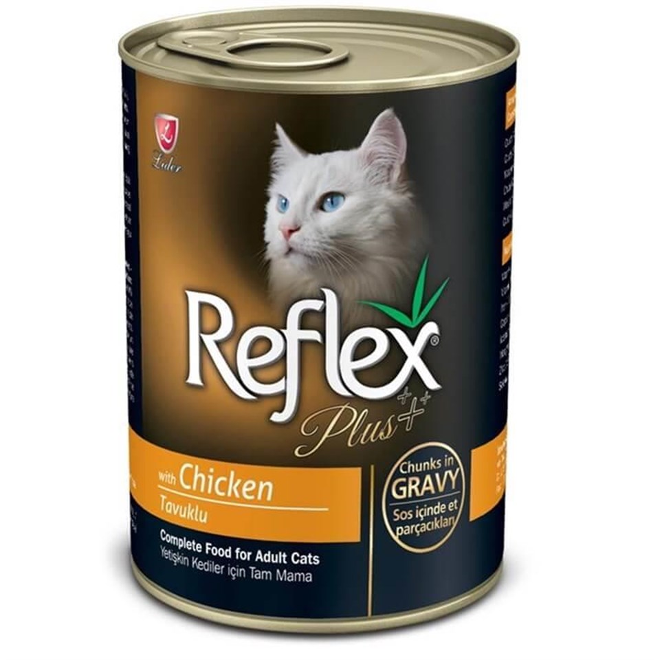 REFLEX  KEDİ KONSERVE TAVUK  CHUNKS IN GRAVY 400 GR